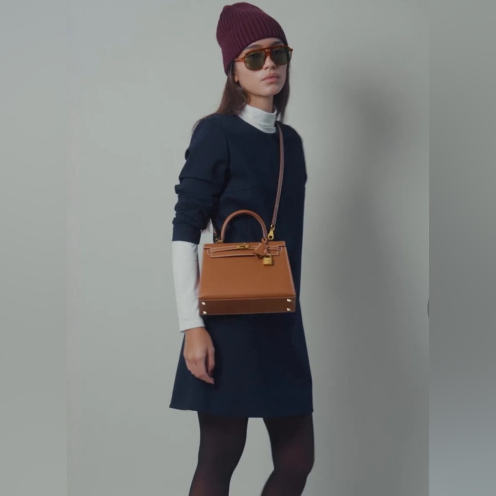 Classic Six Midnight Blue Dress TWIGGY SHIFT DRESS IN NAVY Size 6